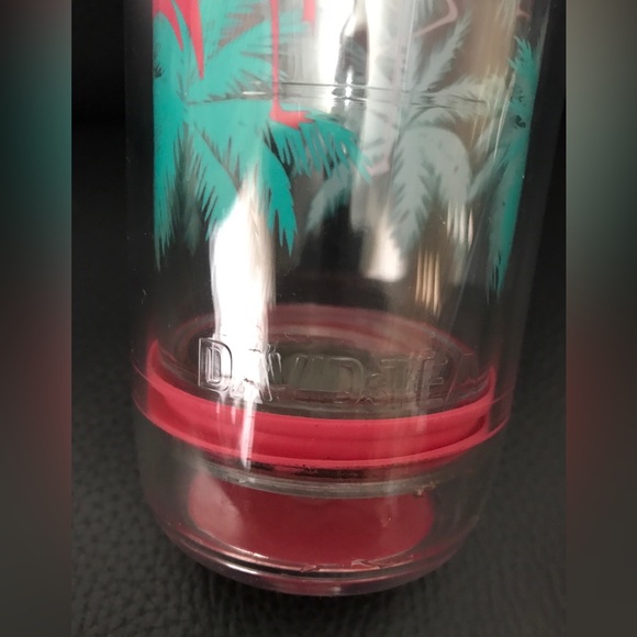 David’s Tea ice tea tumbler flamingo pink 16 Oz Excellent! - Picture 3 of 6
